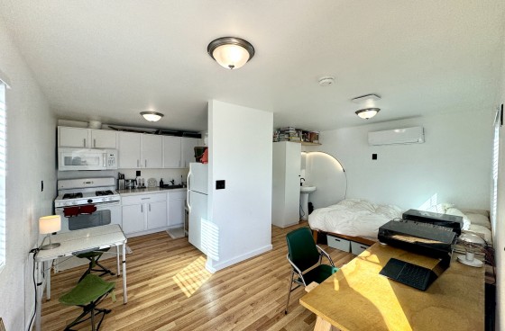New Construction: Modern Studio with Shared Patio