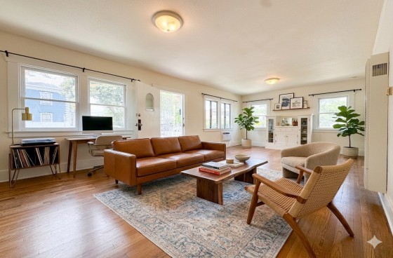 Modernized 1922 Oversized Duplex: House-Like Living