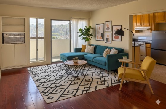 Top-Floor Bright & Spacious Studio + $2 Parking 